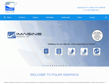 Tablet Screenshot of polar-graphics.com